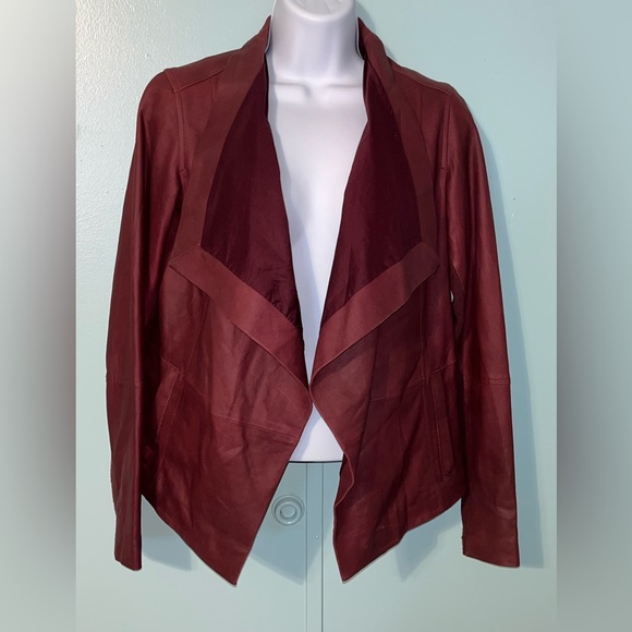 Vince Coat Size‎ XS Goat Leather Cotton Acetate - Picture 1 of 16